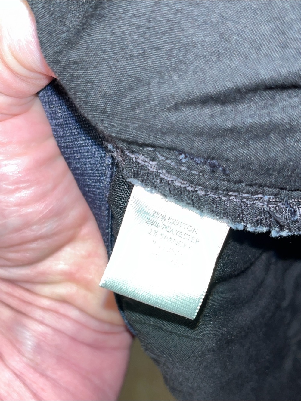Christopher & Banks Dark Navy Denim Shorts - Picture 6 of 9